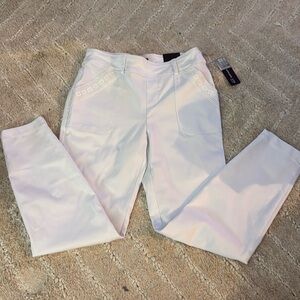 white SOHO pants